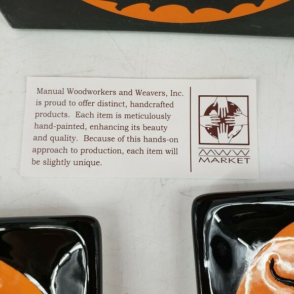 Yankee Candle Set of 3 Halloween Mini Plates - Picture 12 of 12